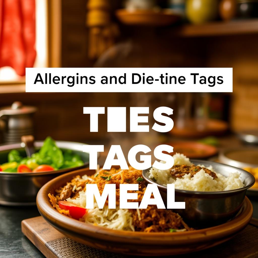 Allergens and Dietary Tags — Communicating What You Need on Meal