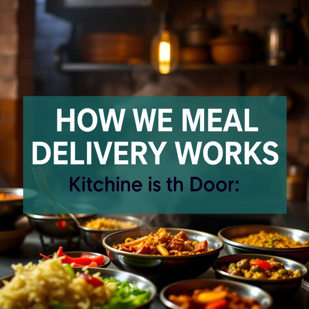How Meal Delivery Works: From Kitchen to Your Door