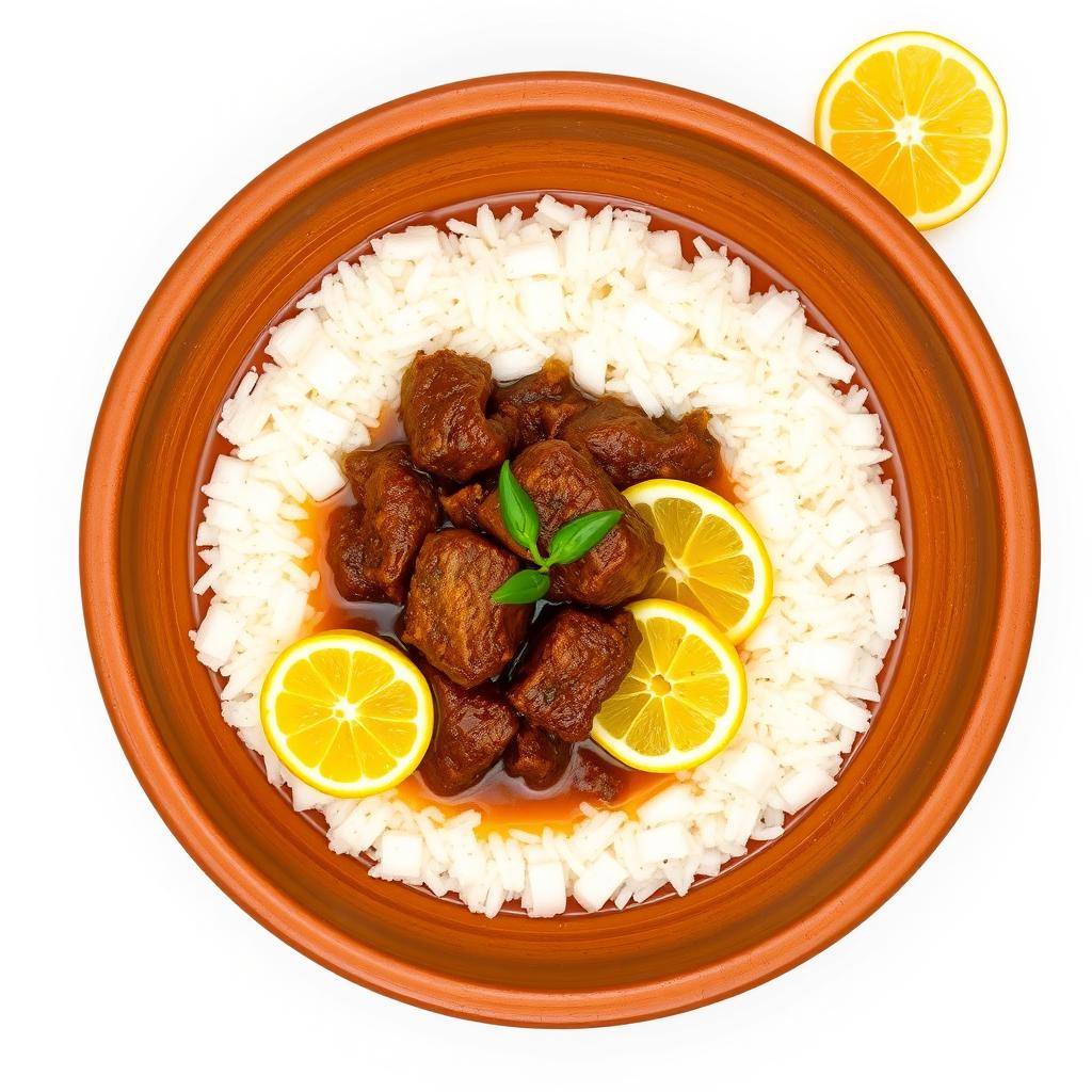 Hatkora Beef (wild citrus beef curry)
