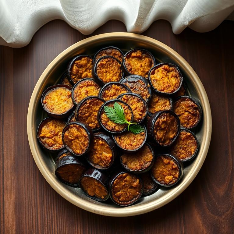 Begun Bhaji (Eggplant Fry) by Amina's Kitchen