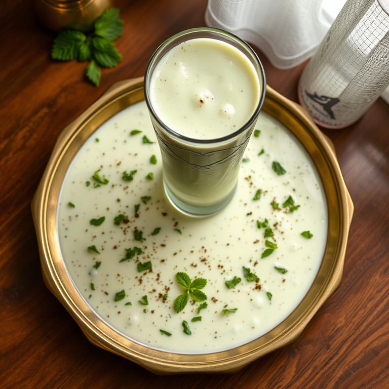 Borhani (Spiced Yogurt Drink)