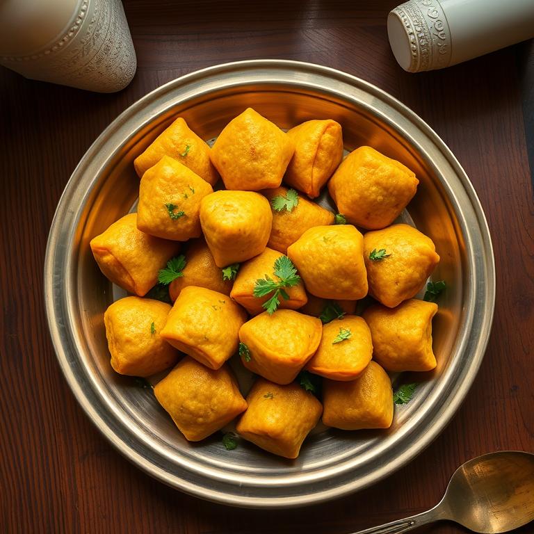 Kumror Bori (Pumpkin-Lentil Bori)