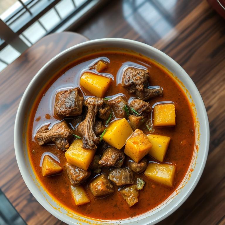 Mutton Curry (Khasir Mangsho)