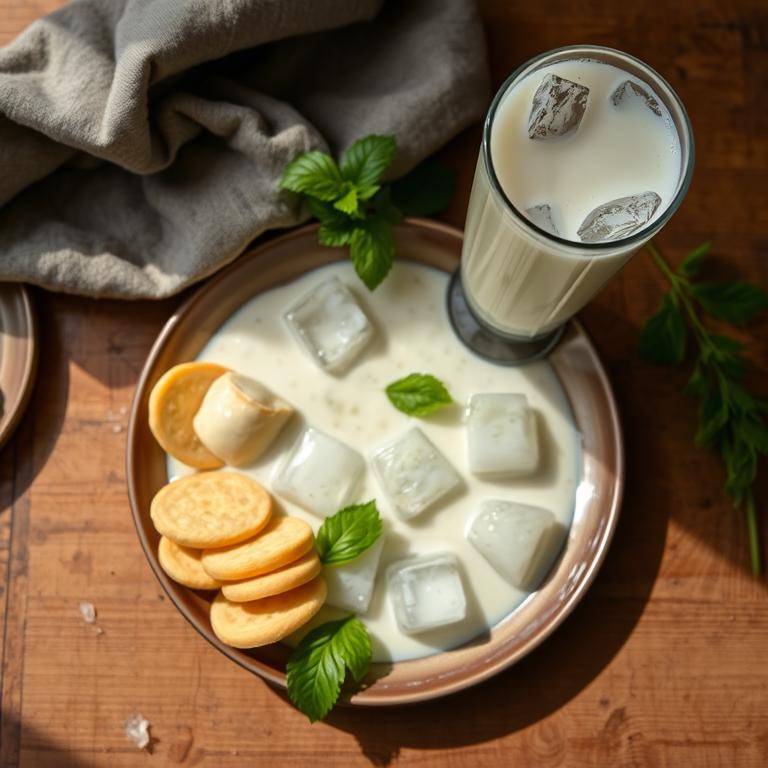 Lassi (Sweet Yogurt Drink) by Bhabi Monowara's Uttor Bongo