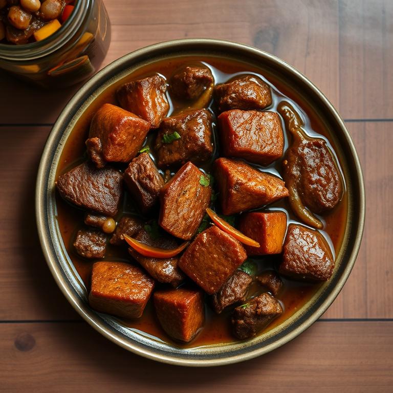 Beef Achar (Pickled Beef)