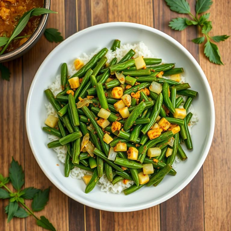 Borboti Bhaji (Long Bean)
