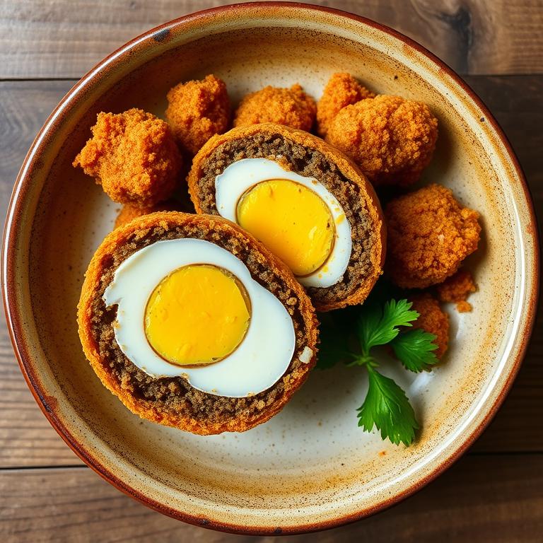 Dimer Devil (Scotch Egg) by Bhabi Rehana's Rasoi