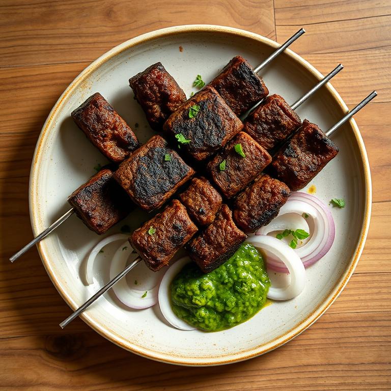 Shik Kebab (Grilled Skewers) by Hasina's Comilla Roshoi