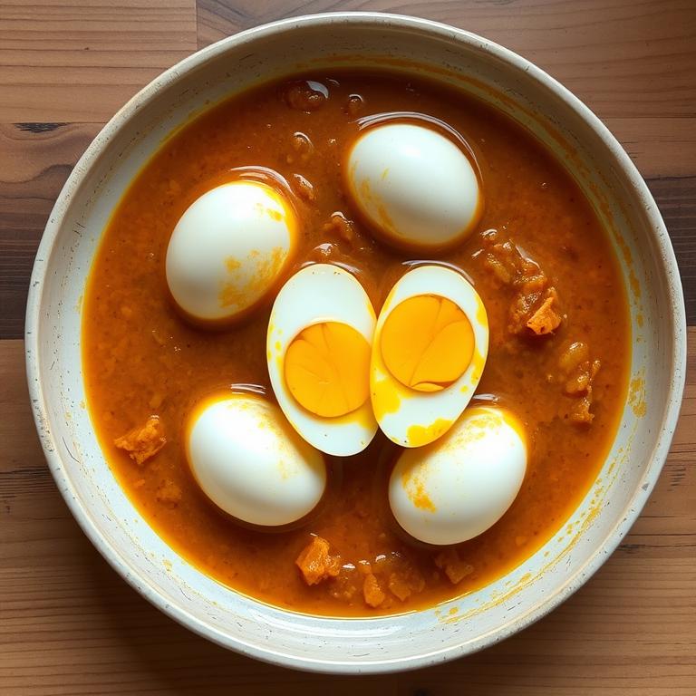 Dim Bhaji (Egg Curry) by Hasina's Comilla Roshoi