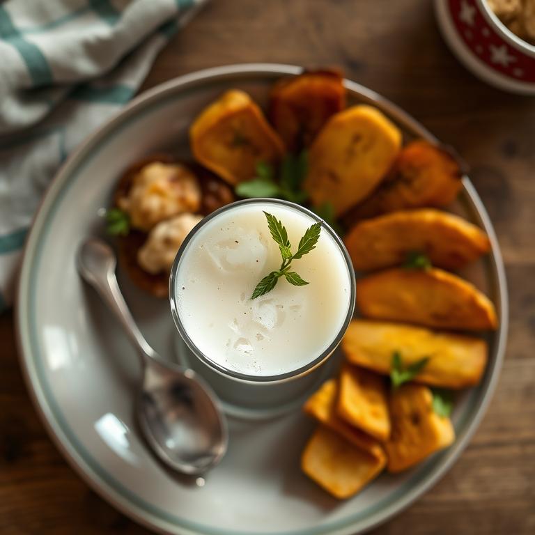 Lassi (Sweet Yogurt Drink) by Hasina's Comilla Roshoi