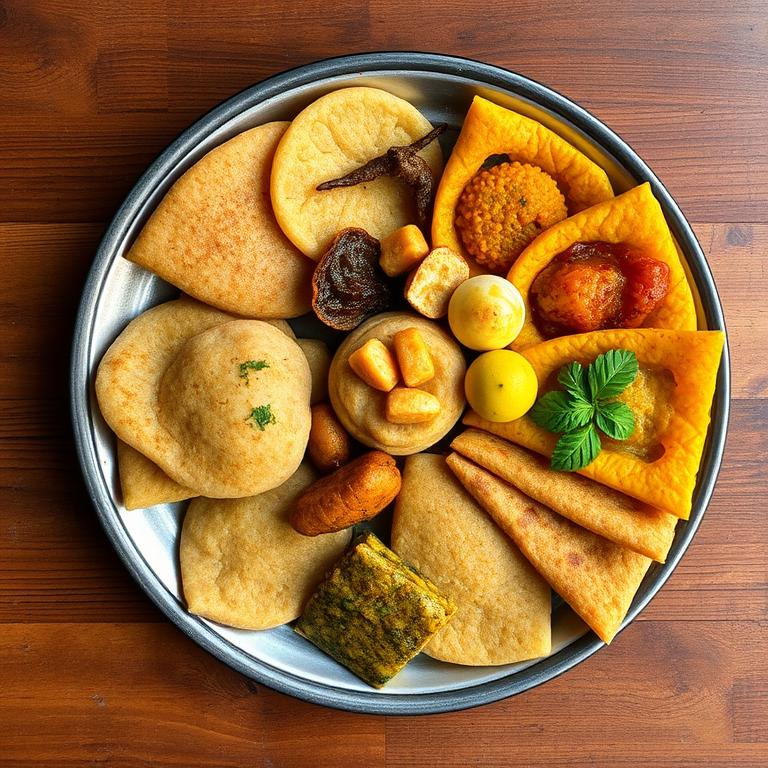 Nabanno Pitha Platter