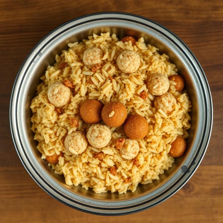 Khoir Naru (Puffed Rice Sweet)