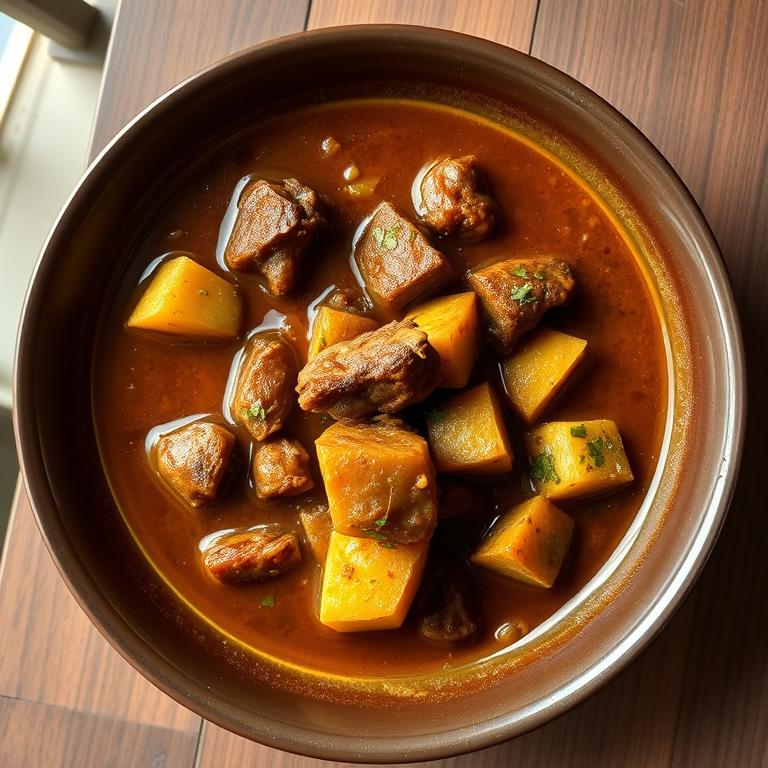 Mutton Curry (Khasir Mangsho) by Kamrunnahar's Rangpur Bhog
