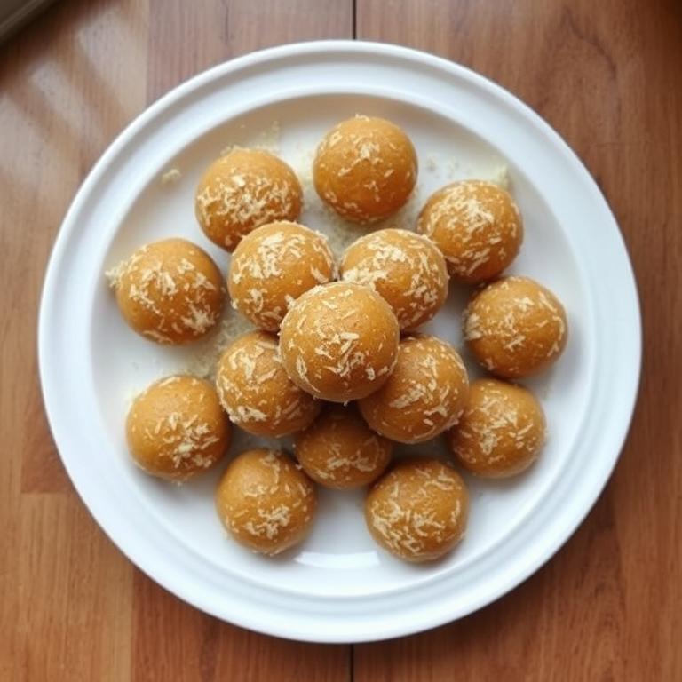 Narkel Naru (Coconut Laddu)