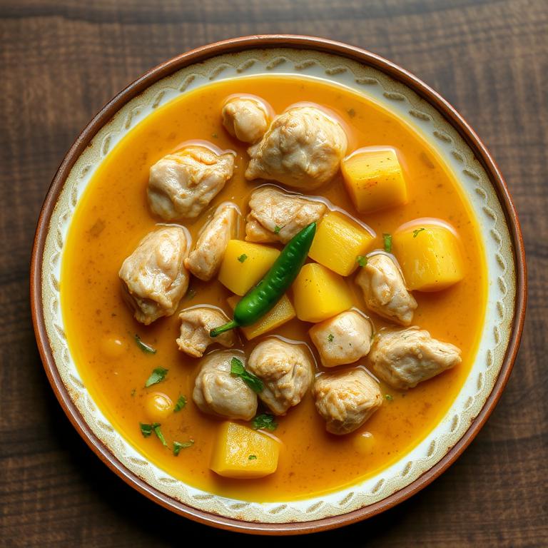Murgir Jhol (Chicken Light Curry) by Maya's Khabar Ghor