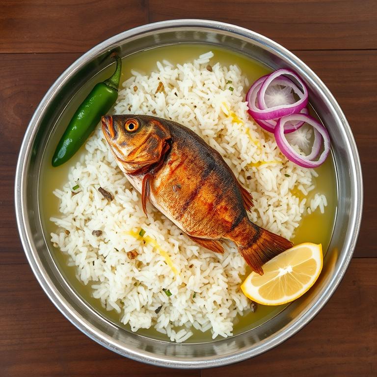 Panta Ilish (Fermented Rice with Hilsa) by Maya's Khabar Ghor