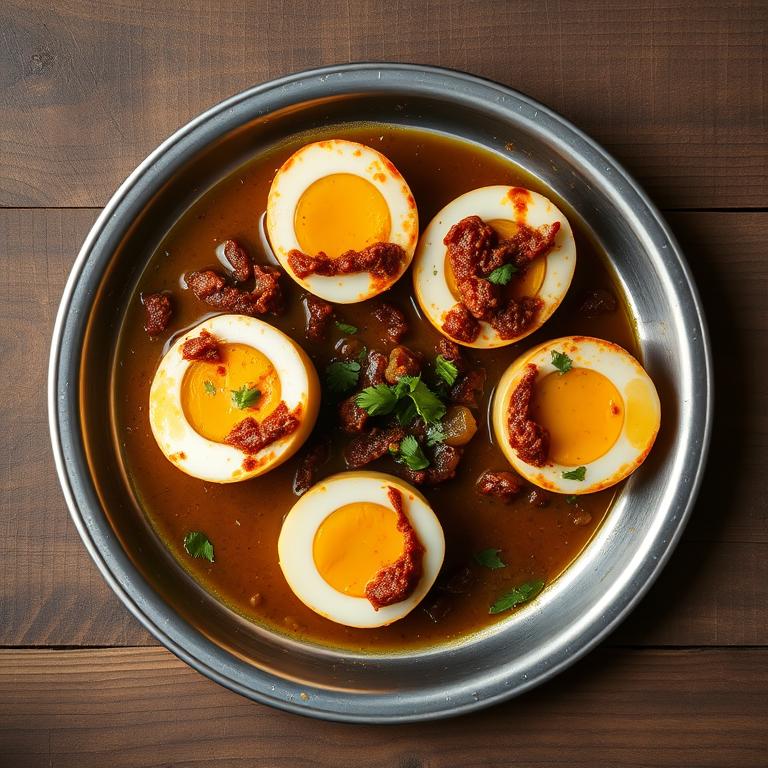 Dim Bhuna (Spiced Egg)