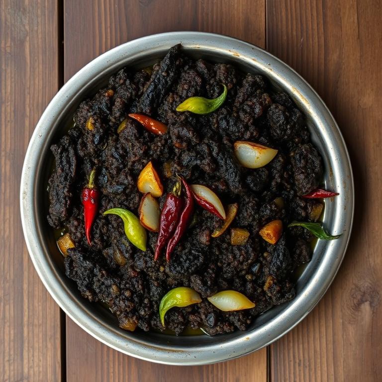 Begun Pora Bharta (Flame-Roasted Eggplant) by Nusrat's Home Food