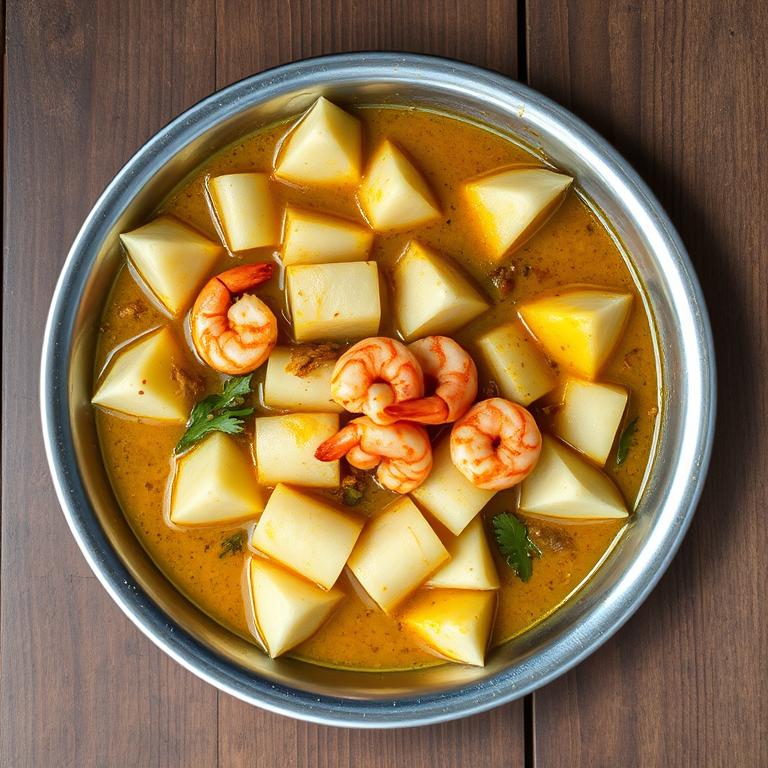 Lau Chingri Chochchori (Bottle Gourd with Shrimp Stew) by Nusrat's Home Food