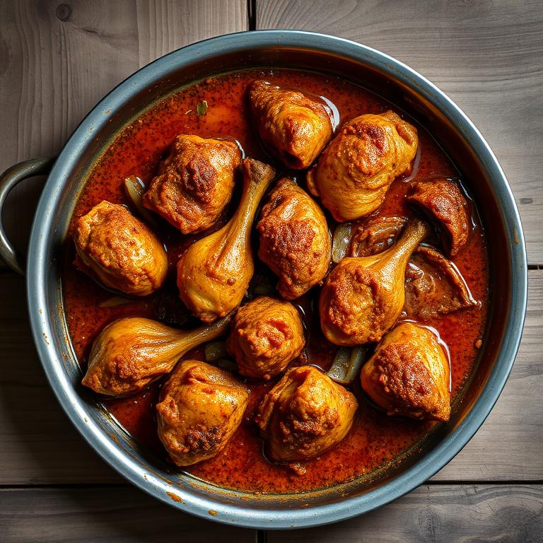 Murgi Bhuna (Chicken Bhuna) by Nusrat's Home Food