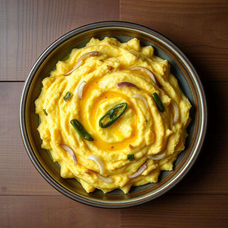 Dim Bharta (Egg Mash) by Parul's Samudrik Ranna