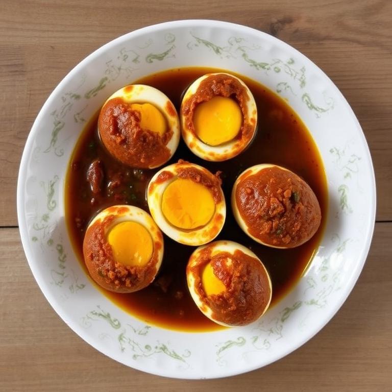 Dim Bhuna (Spiced Egg)