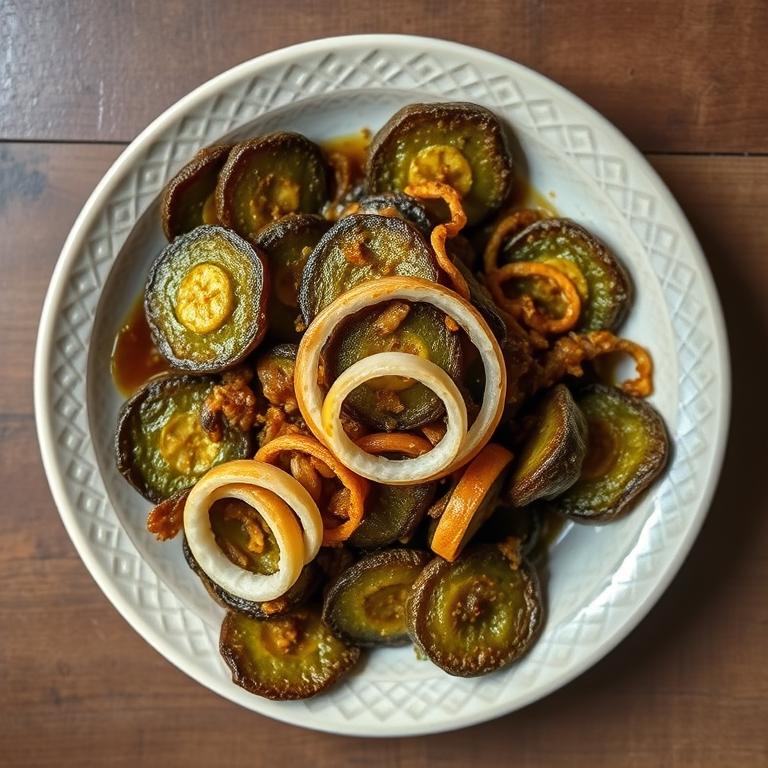Korola Bhaji (Bitter Gourd)