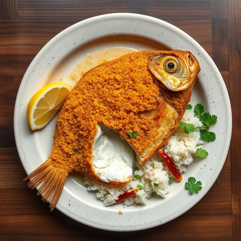 Bhetki Fish Fry (Barramundi) by Rokeya's Nawabi Dastarkhwan