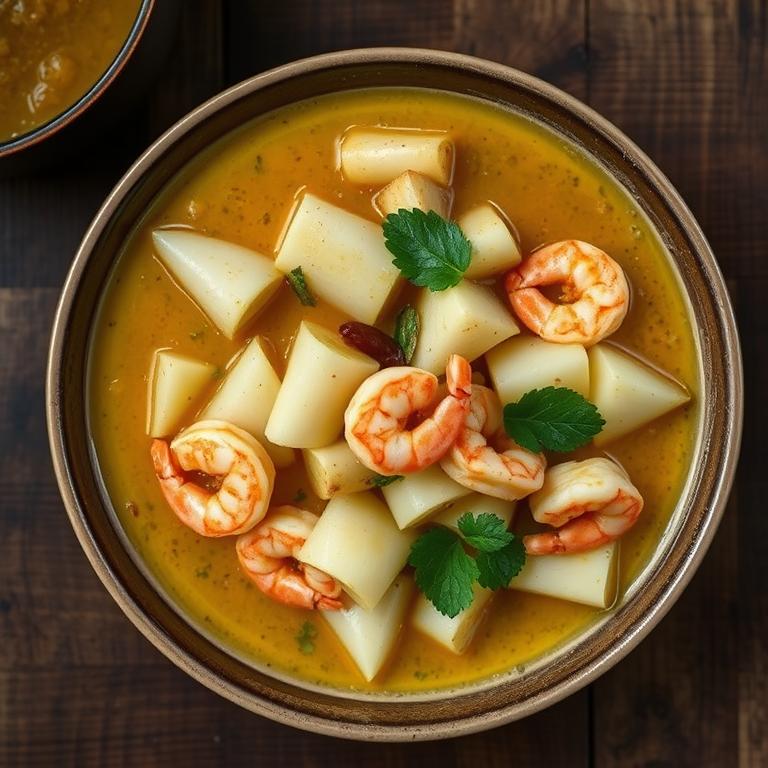Lau Chingri Chochchori (Bottle Gourd with Shrimp Stew) by Rokeya's Nawabi Dastarkhwan