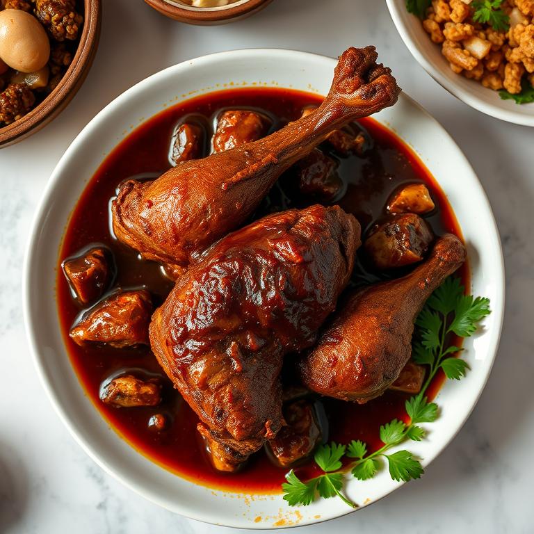 Chicken Roast by Rumi's Ranna Ghor