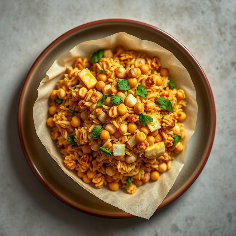 Jhal Muri (Spicy Puffed Rice Mix)