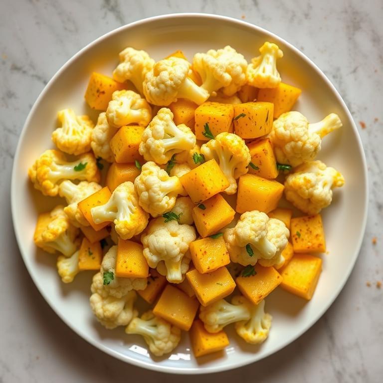 Phulkopi Bhaji (Cauliflower) by Rumi's Ranna Ghor