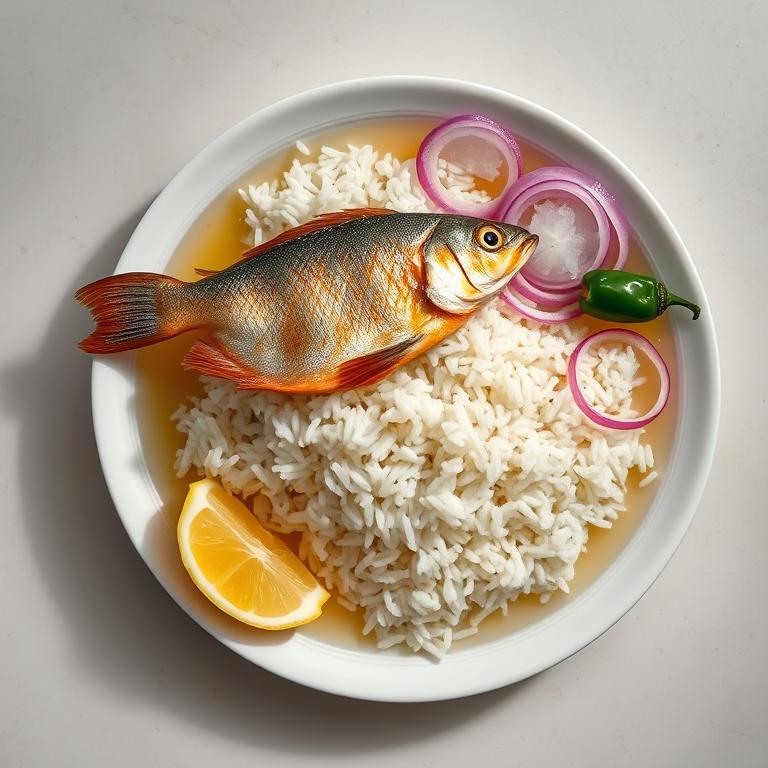Panta Ilish (Fermented Rice with Hilsa)