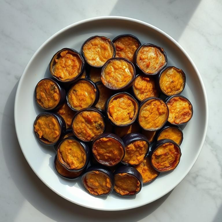 Begun Bhaji (Eggplant Fry) by Salma's Ranna Bari