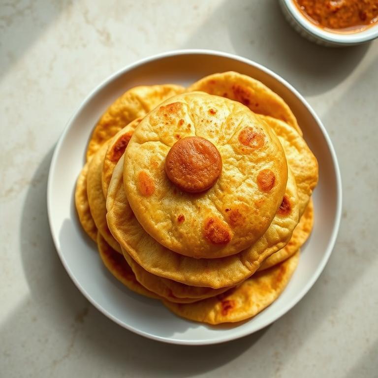 Luchi (Puffed Fried Bread) by Salma's Ranna Bari