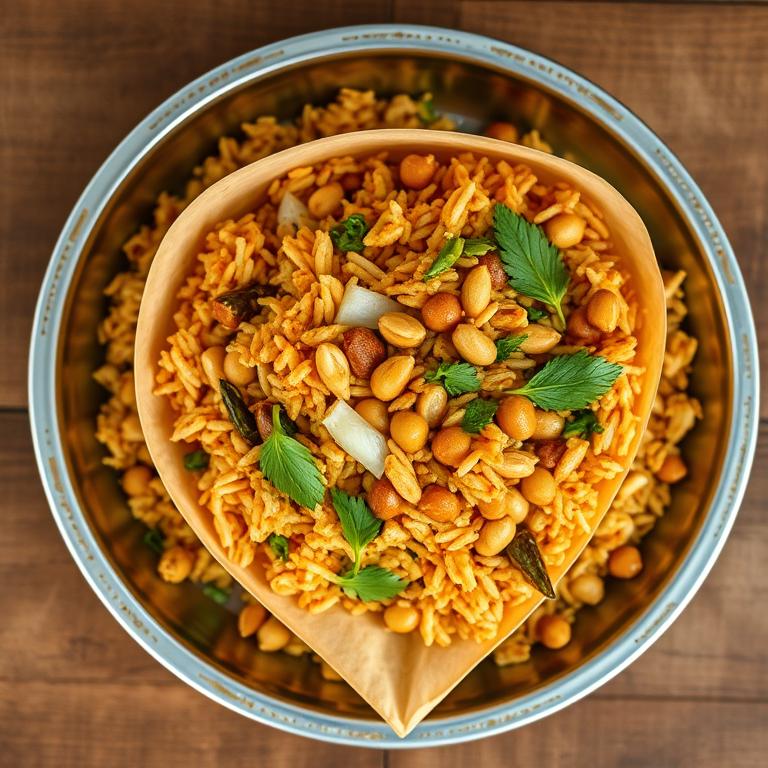 Jhal Muri (Spicy Puffed Rice Mix) by Sufia's Mishti Ahar