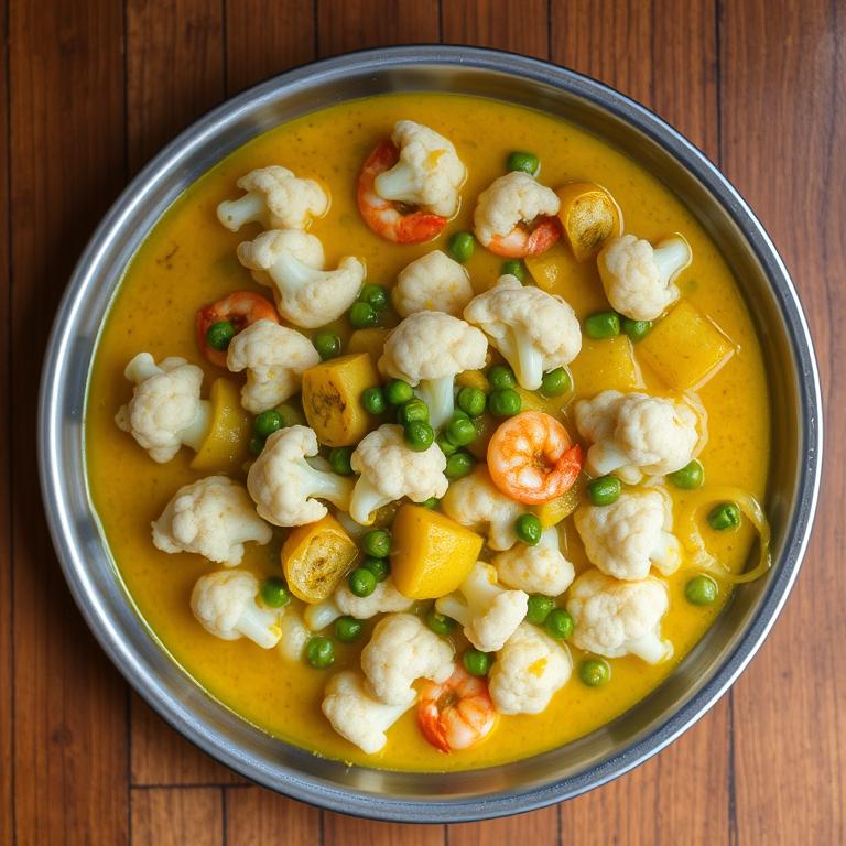 Phool Kopi Chochchori (Cauliflower Stew) by Sufia's Mishti Ahar