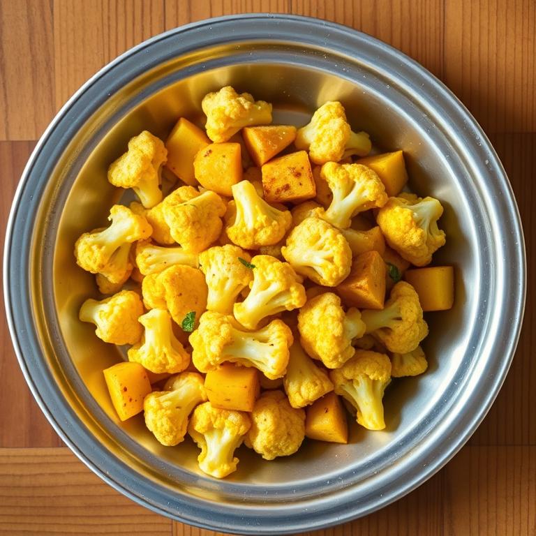 Phulkopi Bhaji (Cauliflower) by Sufia's Mishti Ahar