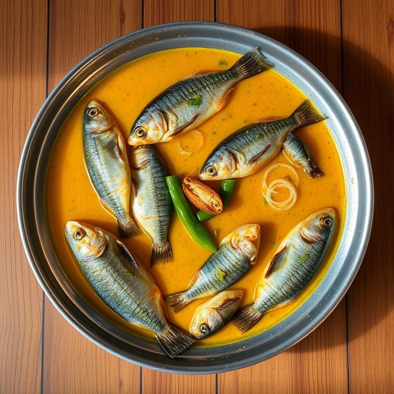 Rui Mach Bhaji (Rohu Curry) by Sufia's Mishti Ahar