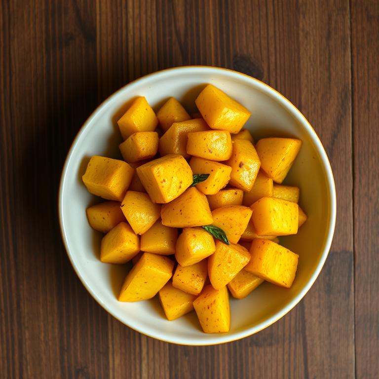 Aloo Bhaji (Potato Stir-fry) by Tasnim's Home Kitchen