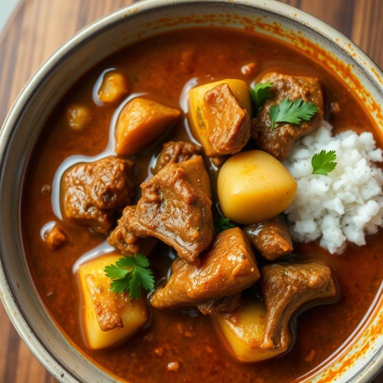 Mutton Curry (Khasir Mangsho) by Tasnim's Home Kitchen