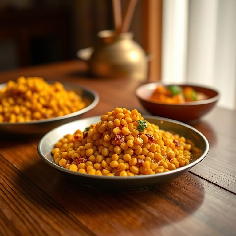 Bhaja Mug Dal (Roasted Moong) by Amina's Kitchen