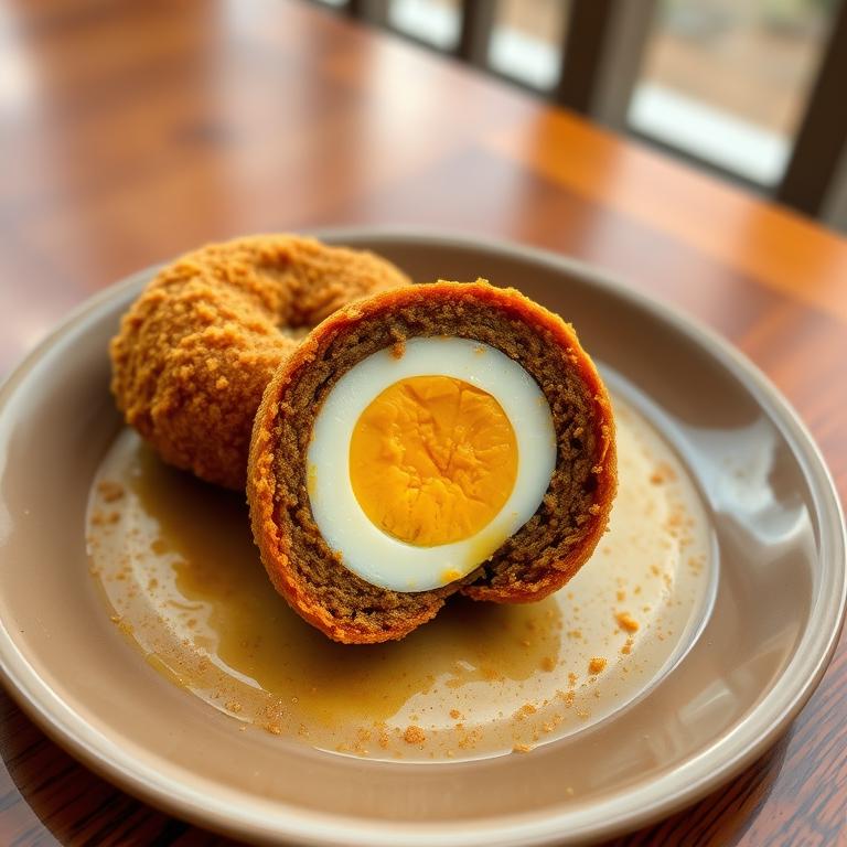 Dimer Devil (Scotch Egg) by Bhabi Fatima's Desh
