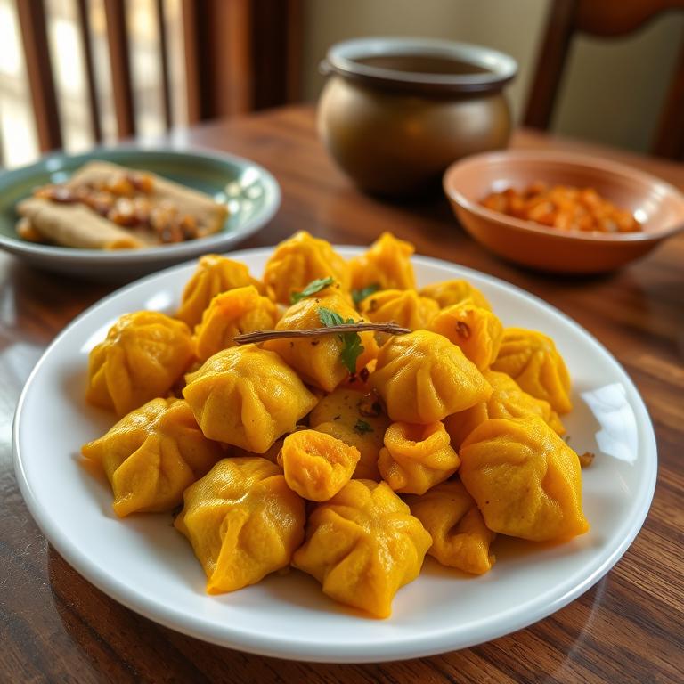 Kumror Bori (Pumpkin-Lentil Bori)