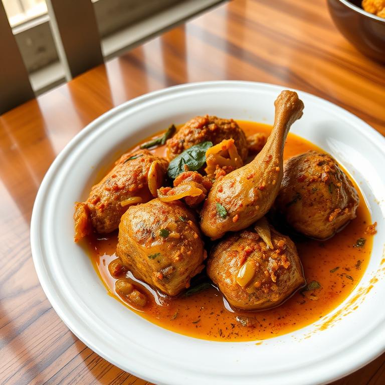 Murgi Bhuna (Chicken Bhuna)