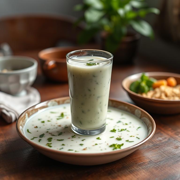 Borhani (Spiced Yogurt Drink)