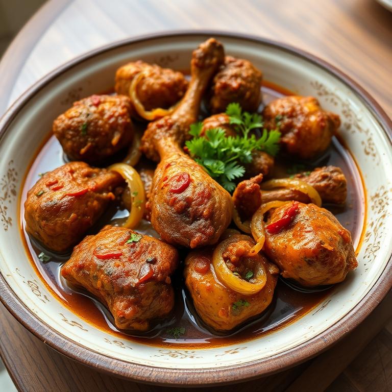 Murgi Bhuna (Chicken Bhuna)