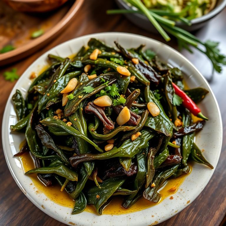 Shak Bhaji (Leafy Greens) by Bhabi Khaleda's Bawarchi