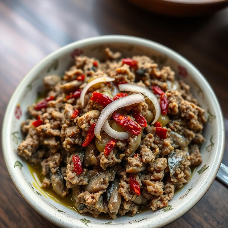 Shutki Bhorta (Dried Fish Mash)