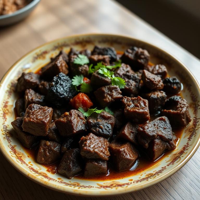 Beef Kala Bhuna by Bhabi Monowara's Uttor Bongo